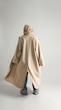 creamy blazer overcoat