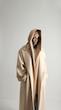 creamy blazer overcoat