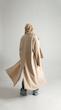 creamy blazer overcoat