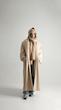 creamy blazer overcoat