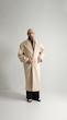creamy blazer overcoat