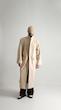 creamy blazer overcoat