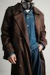 suede brown trenchcoat