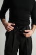 black classic trousers