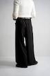 black wide-leg pants