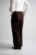 brown classic trousers