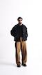 double pocket wool jacket