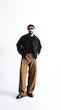 double pocket wool jacket