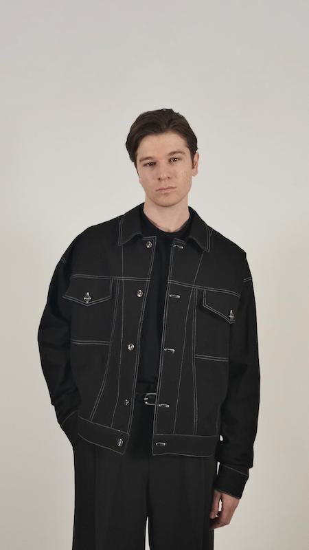 black denim jacket 