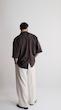 brown double pocket overshirt