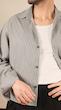 black and white boxy striped shirt