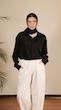 black Italian shirt