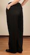straight leg black pants