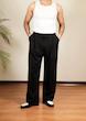 straight leg black pants
