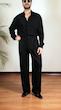 straight leg black pants
