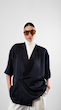 satin blazer shirt