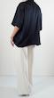 satin blazer shirt