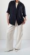 satin blazer shirt