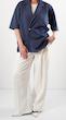 navy striped blazer shirt