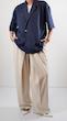 navy striped blazer shirt