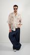 relaxed print shirt