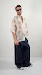 relaxed print shirt