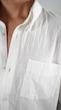 single pocket white shirt
