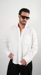 single pocket white shirt