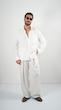 single pocket white shirt
