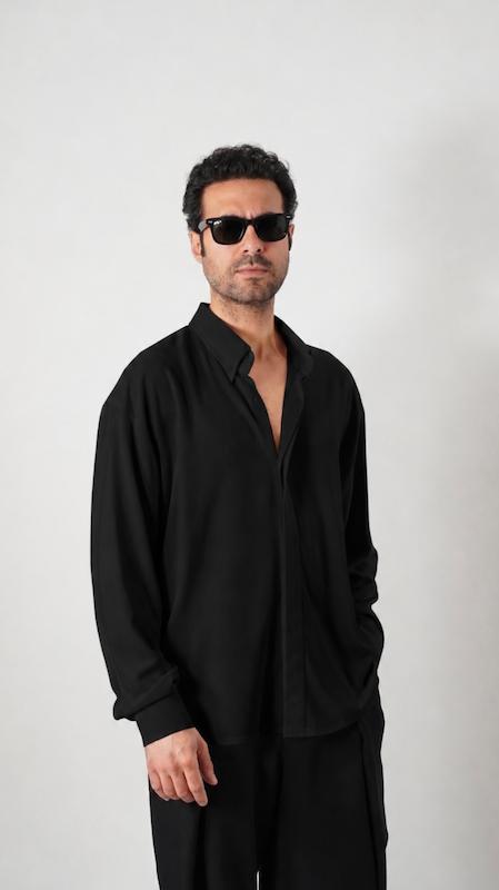 black italian shirt