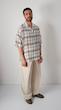 windowpane halfsleeve shirt