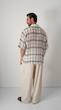 windowpane halfsleeve shirt