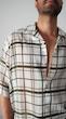 windowpane halfsleeve shirt