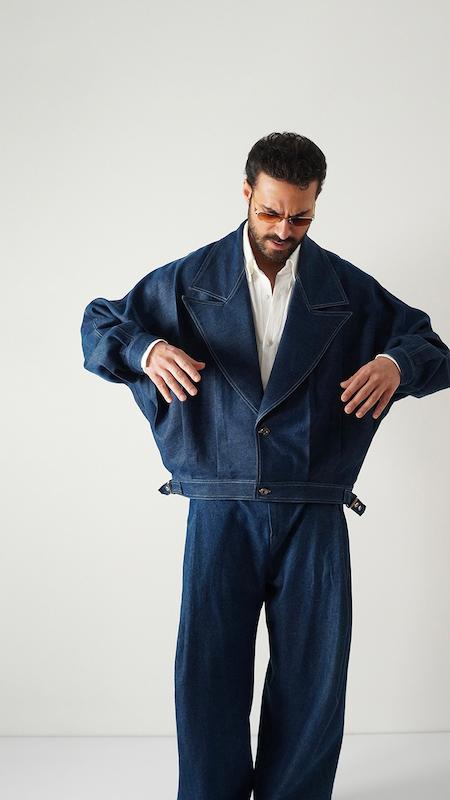 blazer denim jacket
