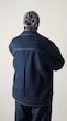 dark blue denim jacket