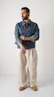 washed light blue denim jacket