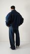 dark blue denim jacket