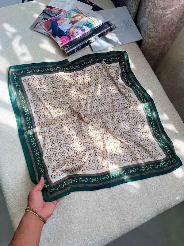 14 طرح مینی اسکارف ساتن ابریشم 