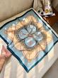 مینی اسکارف ساتن ابریشم طرحدار 