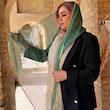 شال حریر شیفون وارداتی ترک(دو رو)