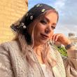 مینی اسکارف بابونه دور دانتل