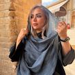 شال کنفی دور ریش hermes(وارداتی)