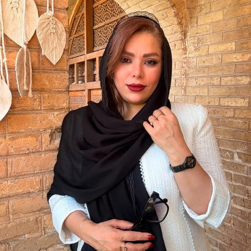 شال کریشه نگین دار دور دانتل 