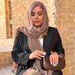 شال حریر شیفون دیزاینchanel (وارداتی)