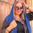 روسری ابریشم وارداتی 