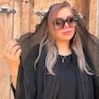 شال حریر شنی وارداتی ROSE