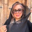 شال حریر شنی وارداتی ROSE