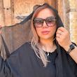 شال حریر شنی وارداتی ROSE