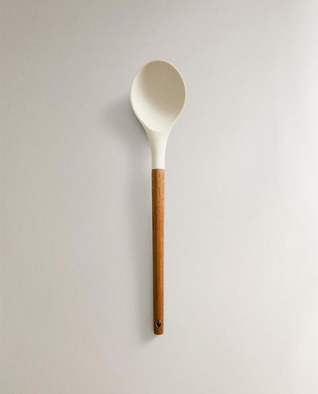 قاشق سیلیکونی و چوبی ZARA HOME
