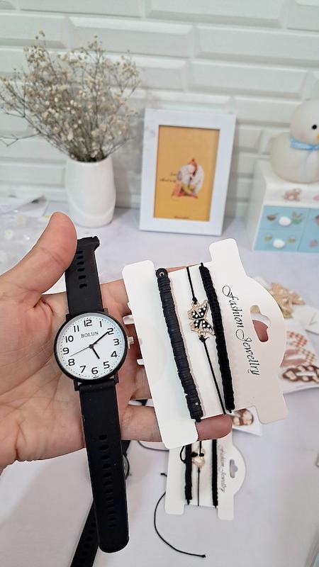 ست ساعت و دستبند 